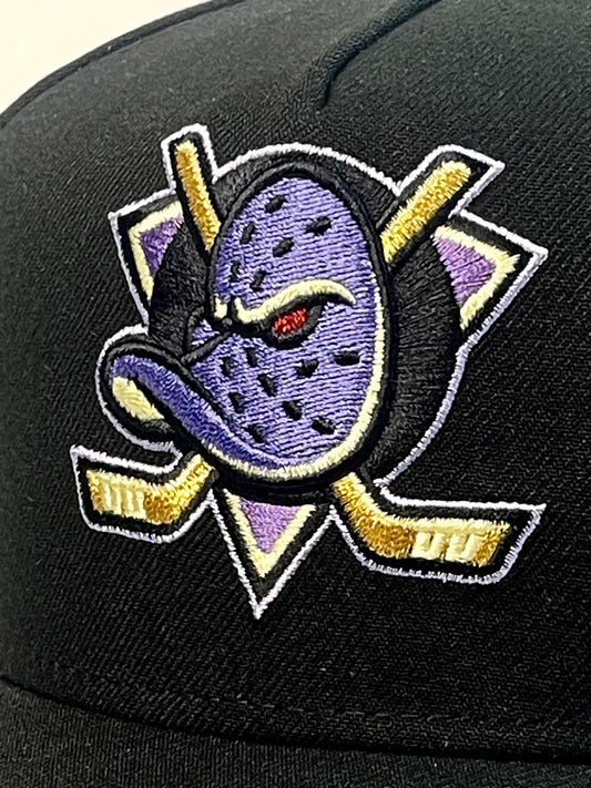 9FORTY A-Frame Anaheim Ducks "A Mighty Decade" Side Patch Snapback