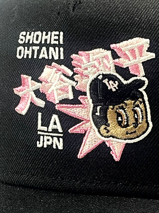 9FORTY A-Frame Los Angeles Dodgers Shohei Ohtani LA|JPN Edition Snapback - Pink