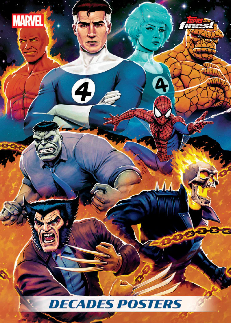 2026 Topps Finest Fantastic Four - Hobby Box