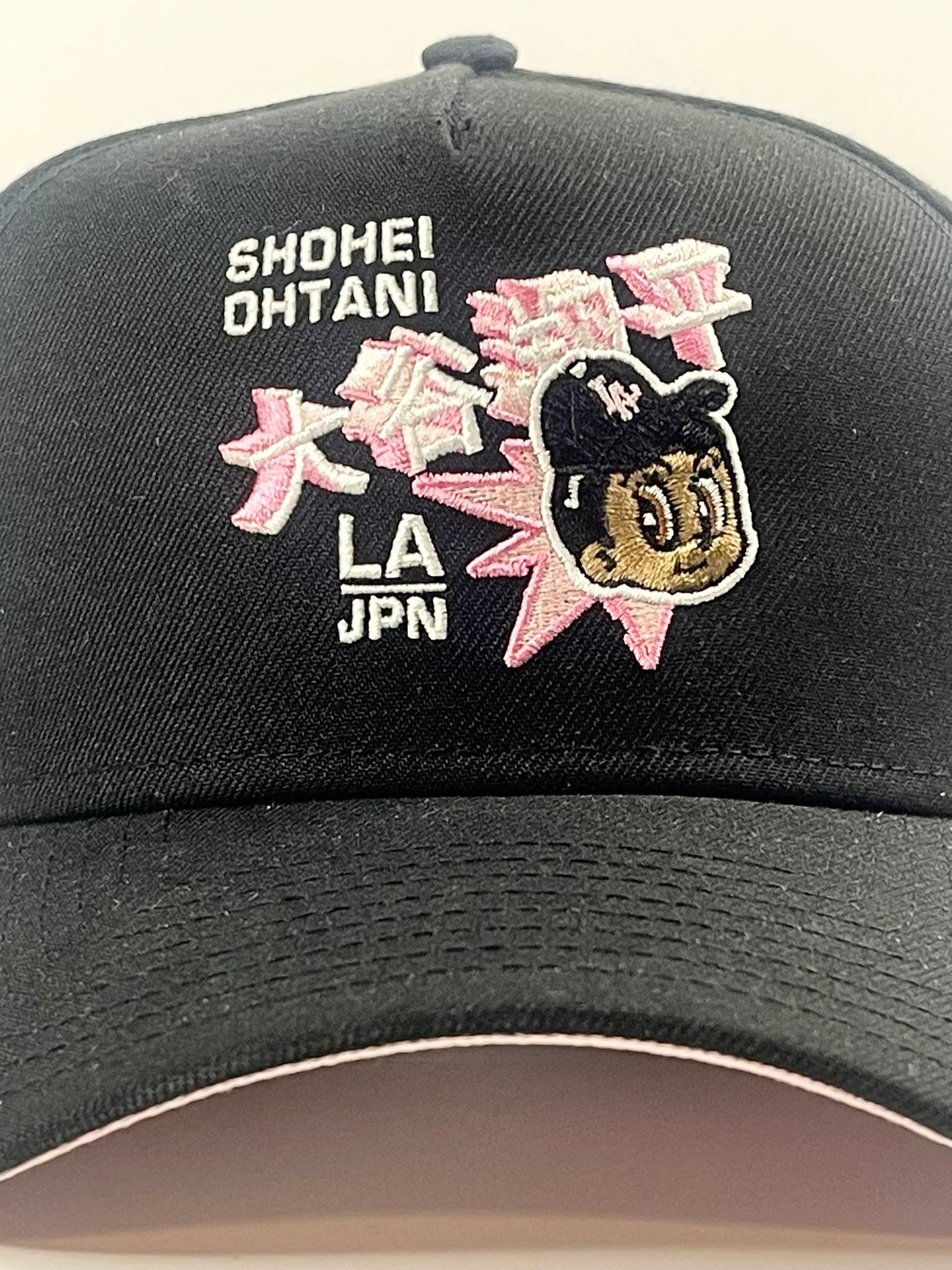 9FORTY A-Frame Los Angeles Dodgers Shohei Ohtani LA|JPN Edition Snapback - Pink