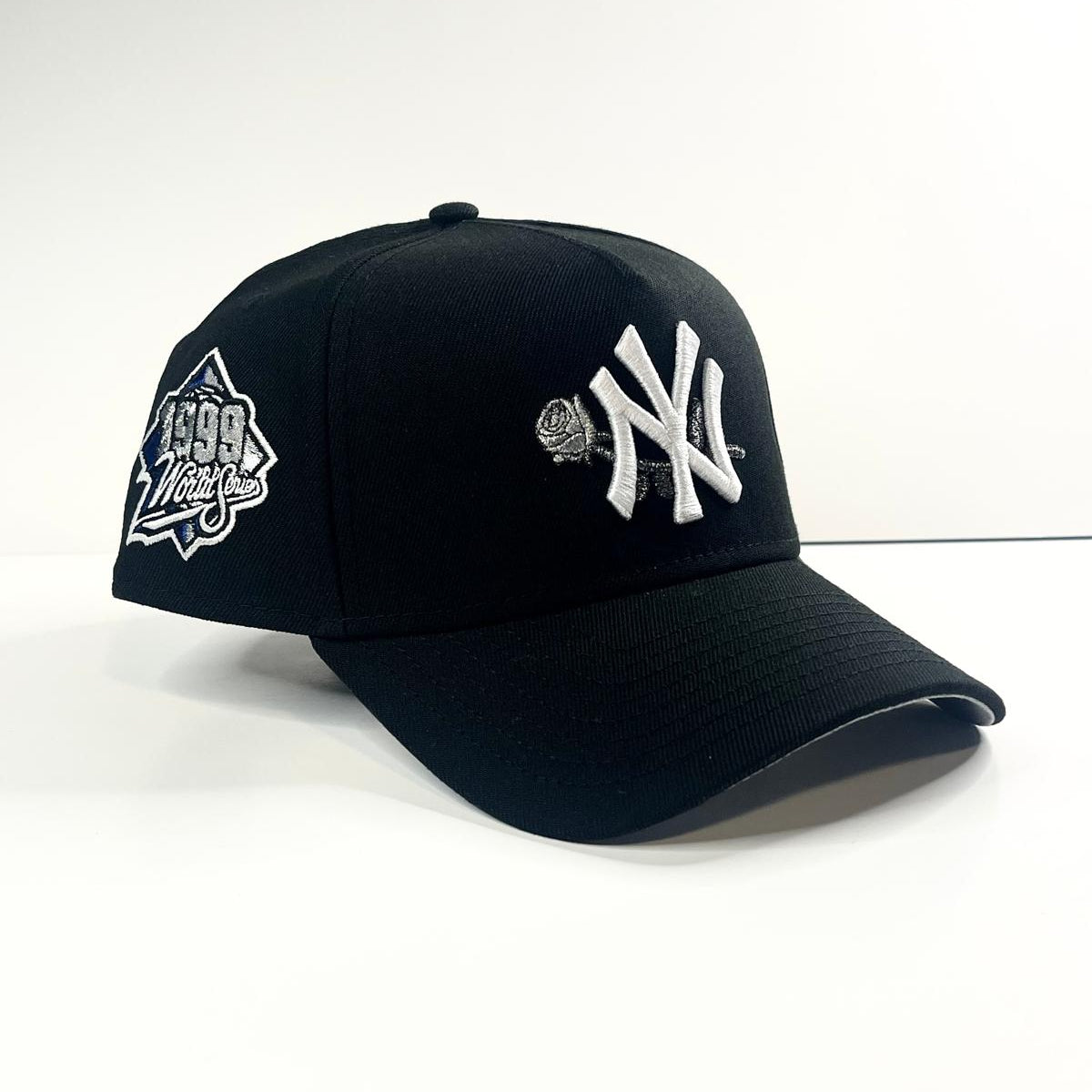 9FORTY A-Frame New York Yankees "1999 World Series" Patch Rose Snapback