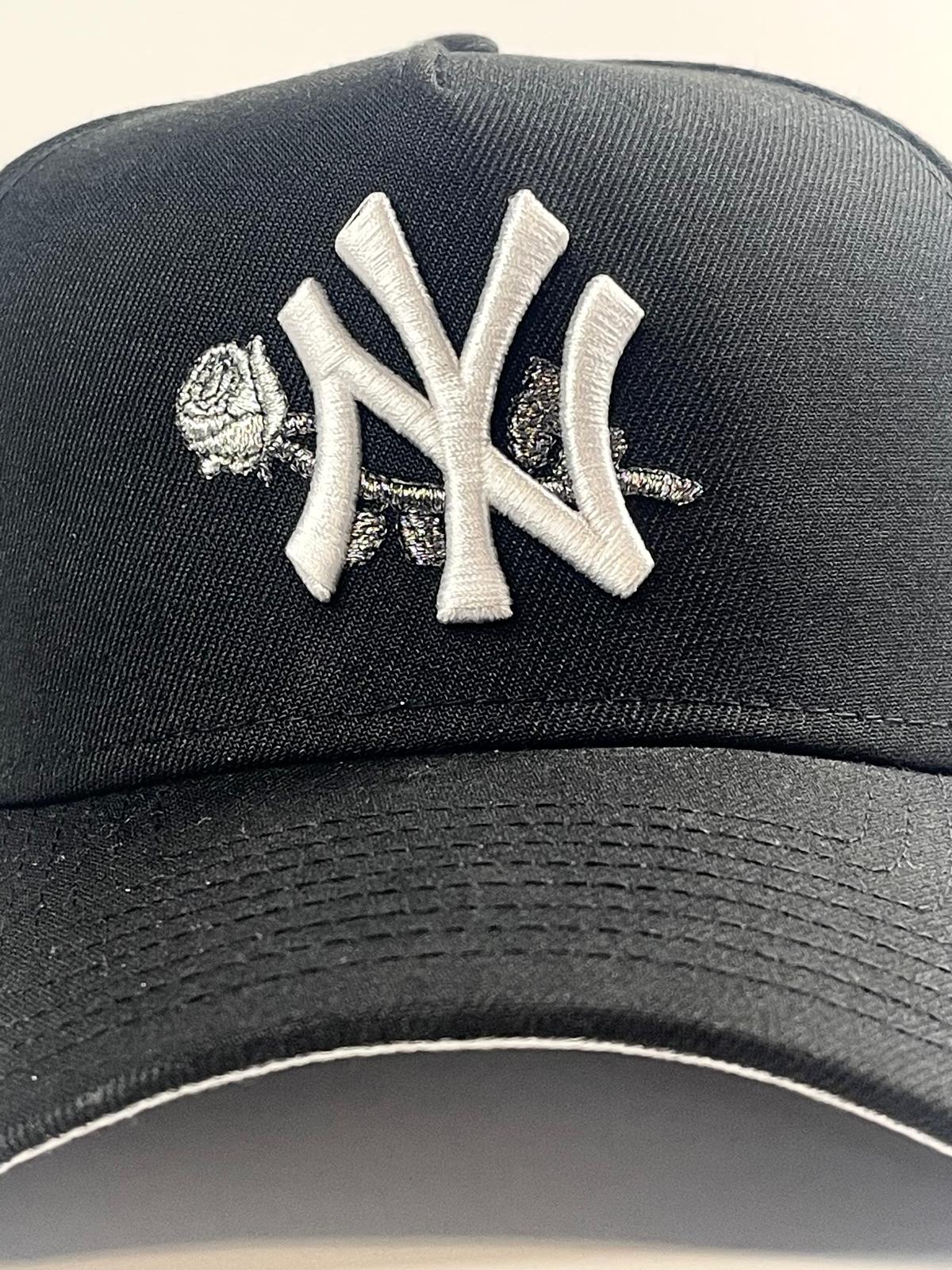 9FORTY A-Frame New York Yankees "1999 World Series" Patch Rose Snapback