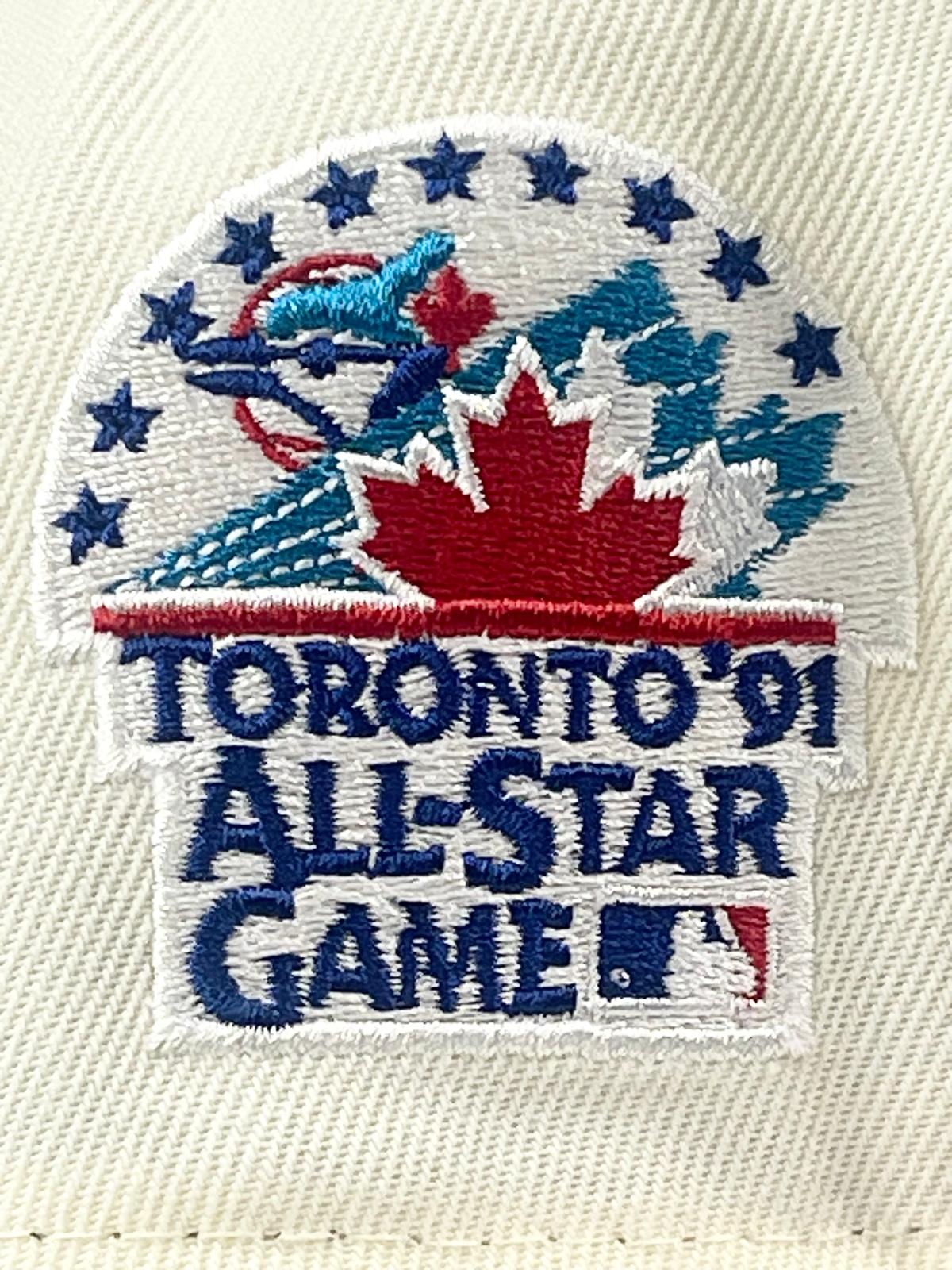 9FORTY A-Frame Toronto Bluejays "91 All-Star Game" Snapback - Chrome/Red