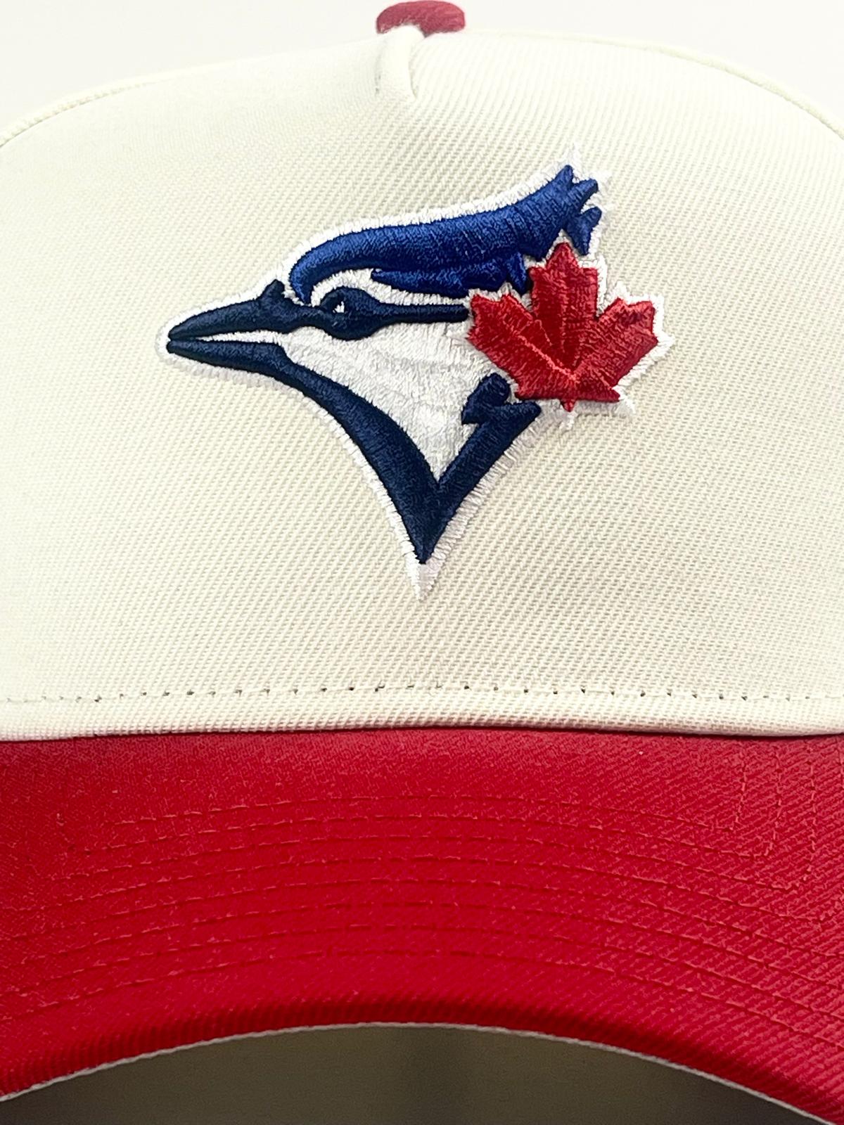 9FORTY A-Frame Toronto Bluejays "91 All-Star Game" Snapback - Chrome/Red
