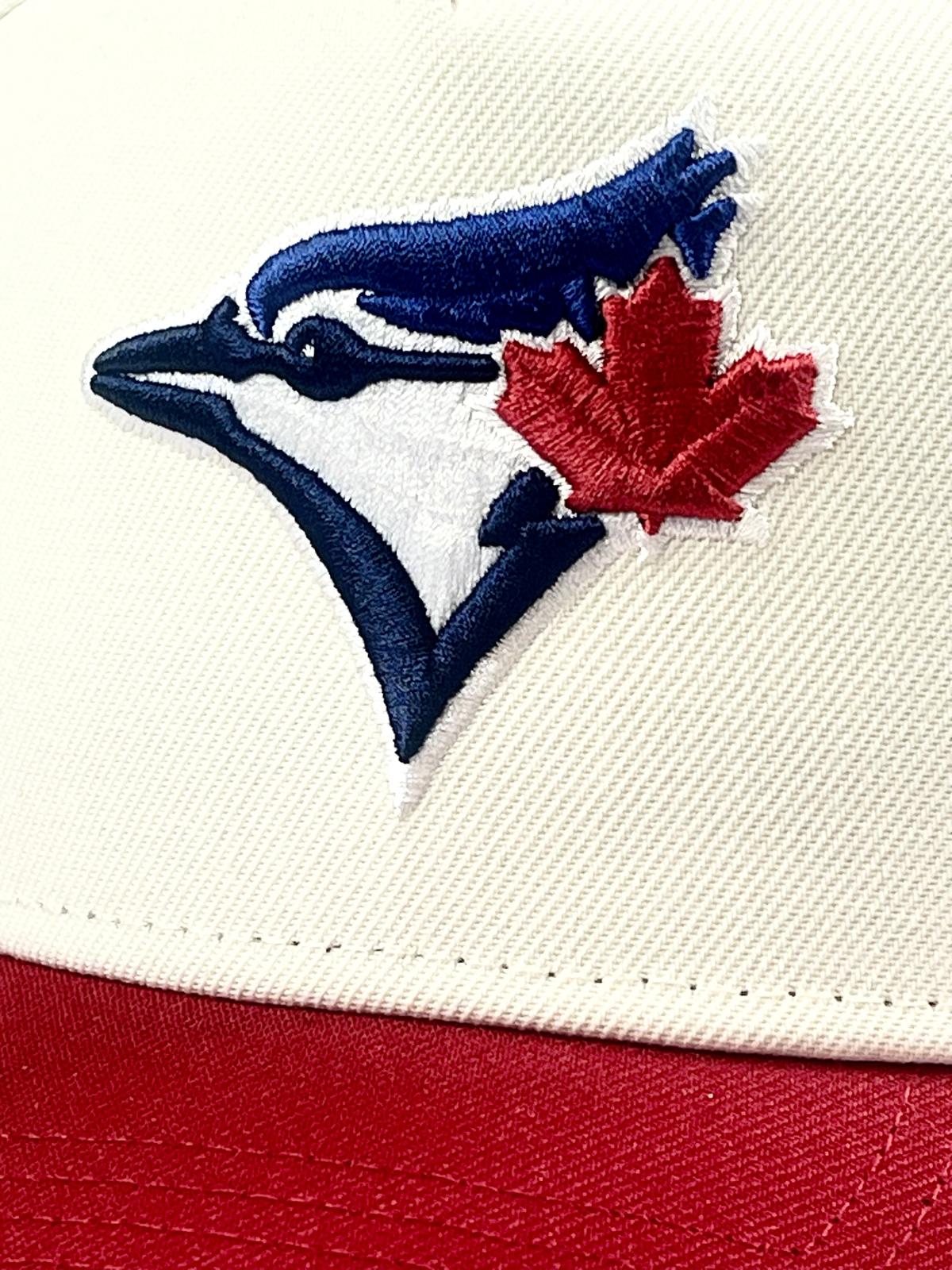 9FORTY A-Frame Toronto Bluejays "91 All-Star Game" Snapback - Chrome/Red