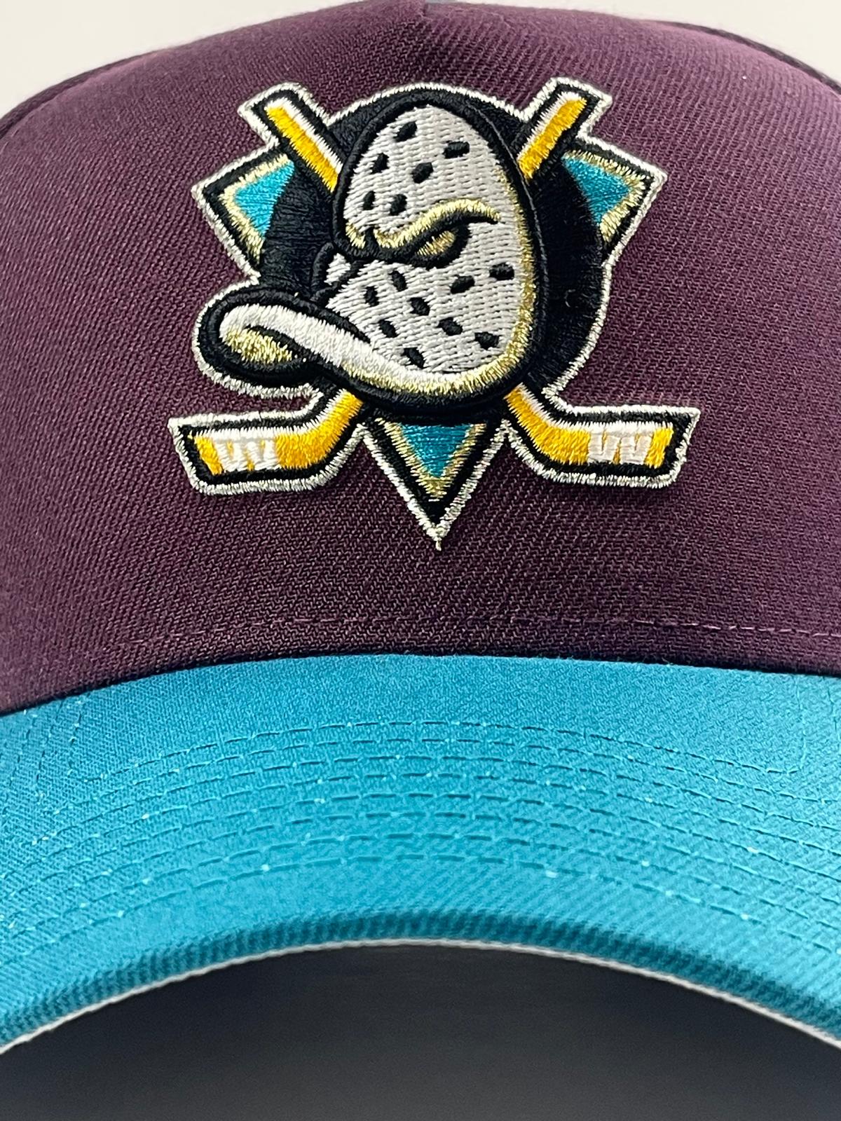 9FORTY A-Frame Anaheim Ducks '10th Anniversary' Throwback Snapback