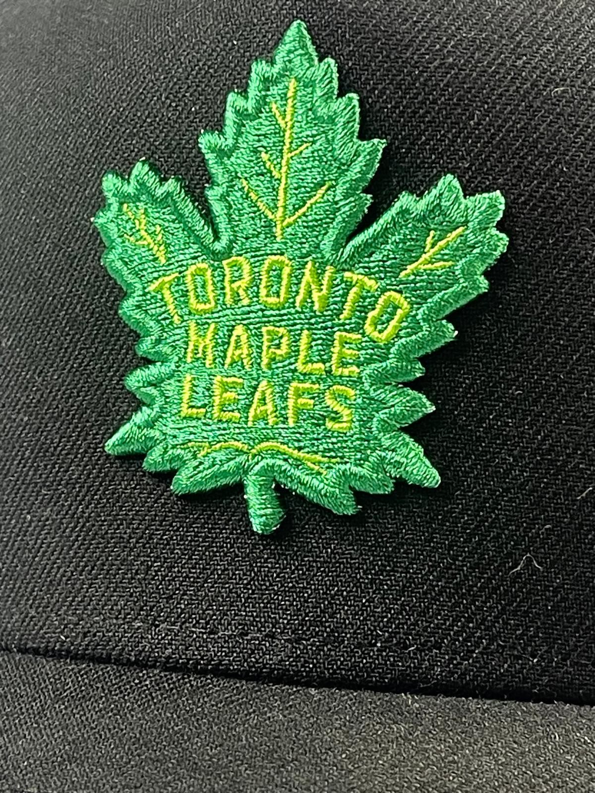 9FORTY A-Frame Toronto Maple Leafs "Happy 4/20" Green Leaf Snapback