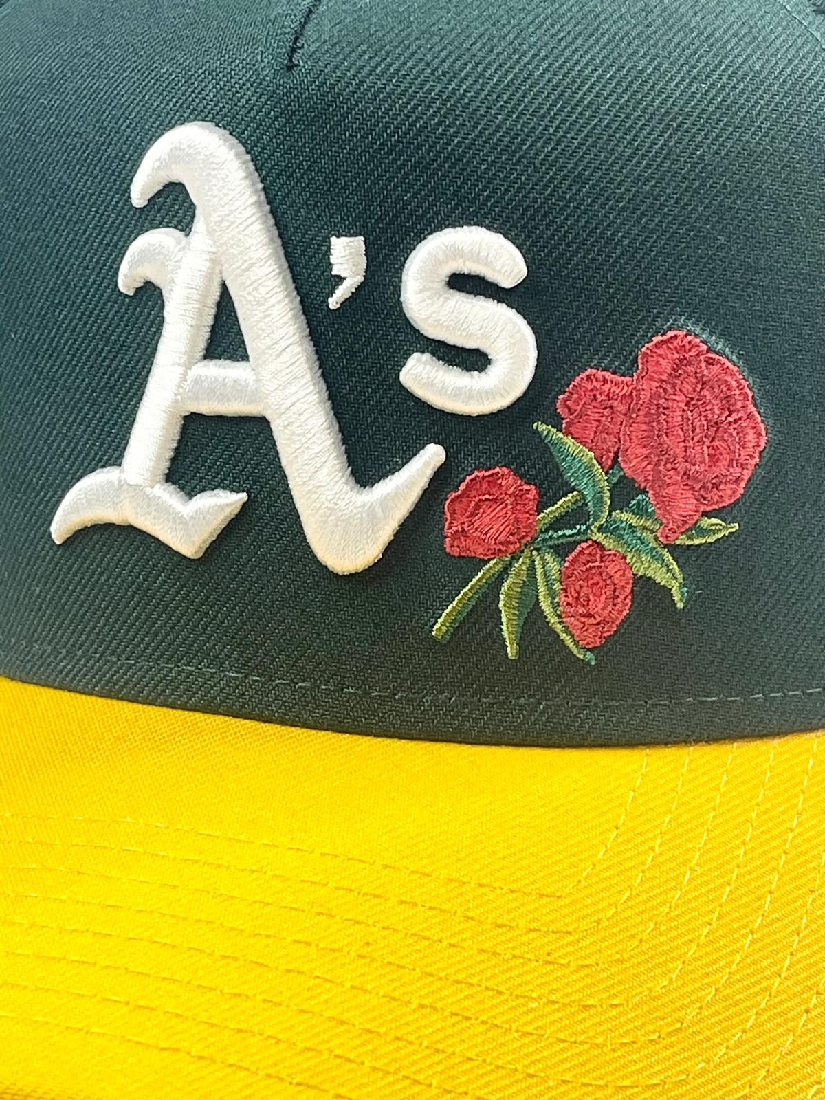 9FORTY A-Frame Oakland Athletics "Rickey Henderson" Patch Snapback