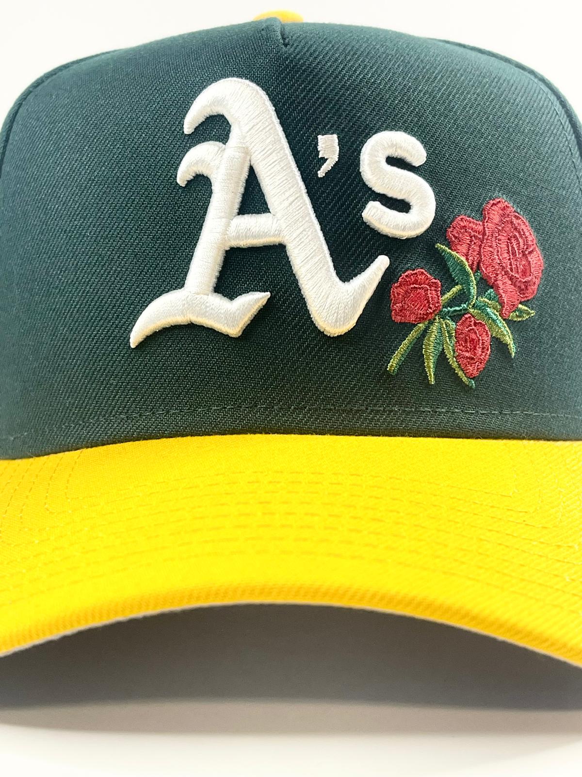 9FORTY A-Frame Oakland Athletics "Rickey Henderson" Patch Snapback