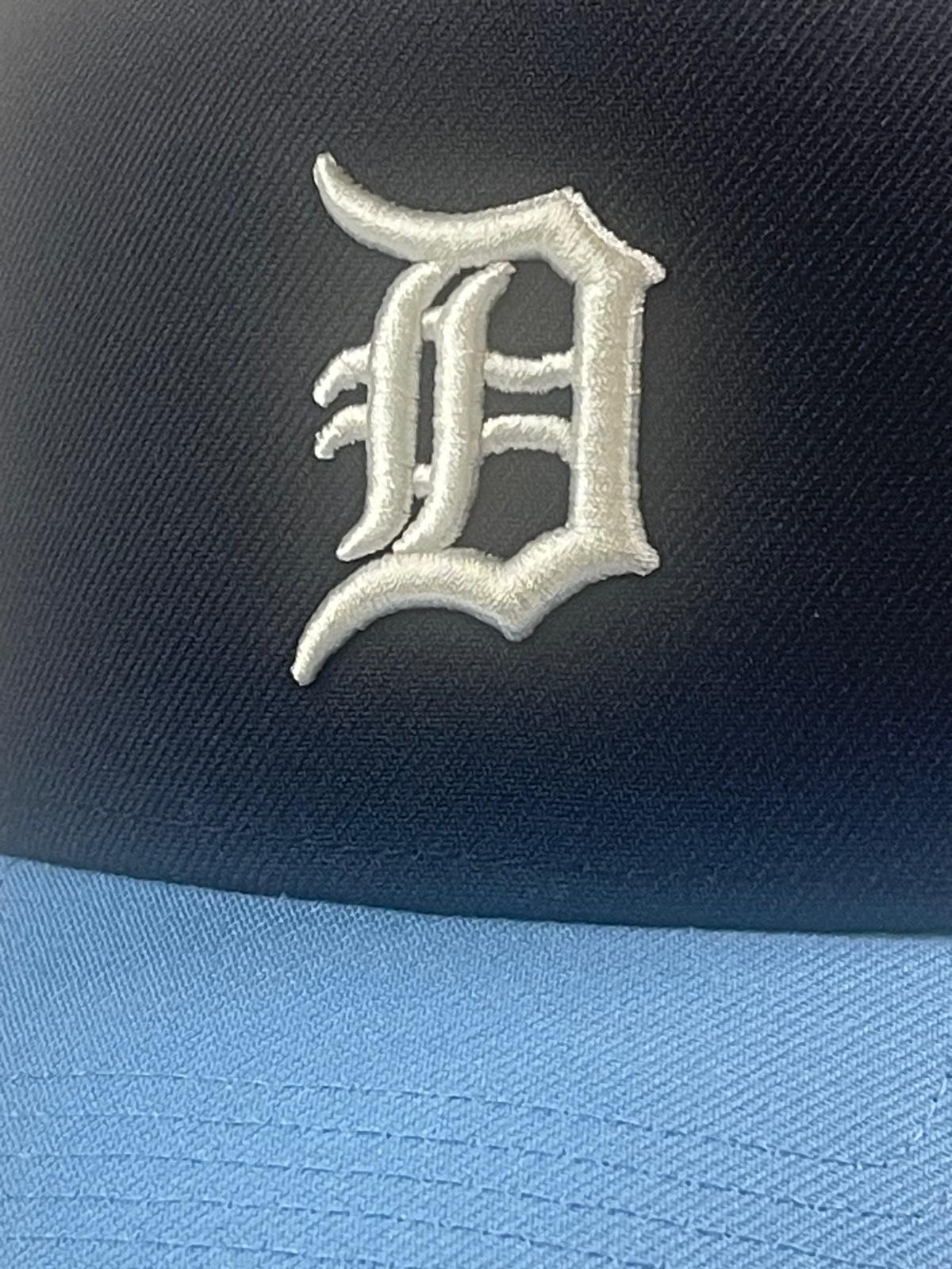 9FORTY A-Frame Detroit Tigers "Tiger Stadium" Ocean Blue Snapback