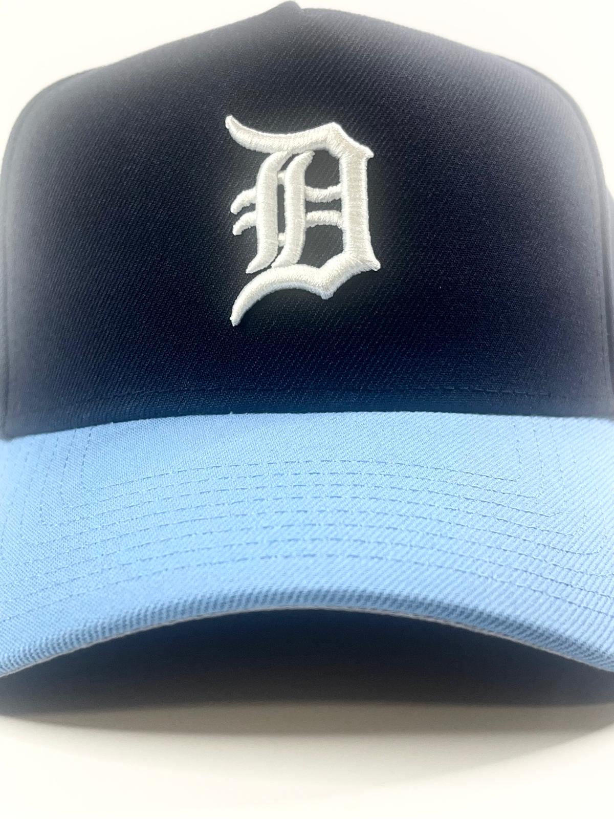 9FORTY A-Frame Detroit Tigers "Tiger Stadium" Ocean Blue Snapback