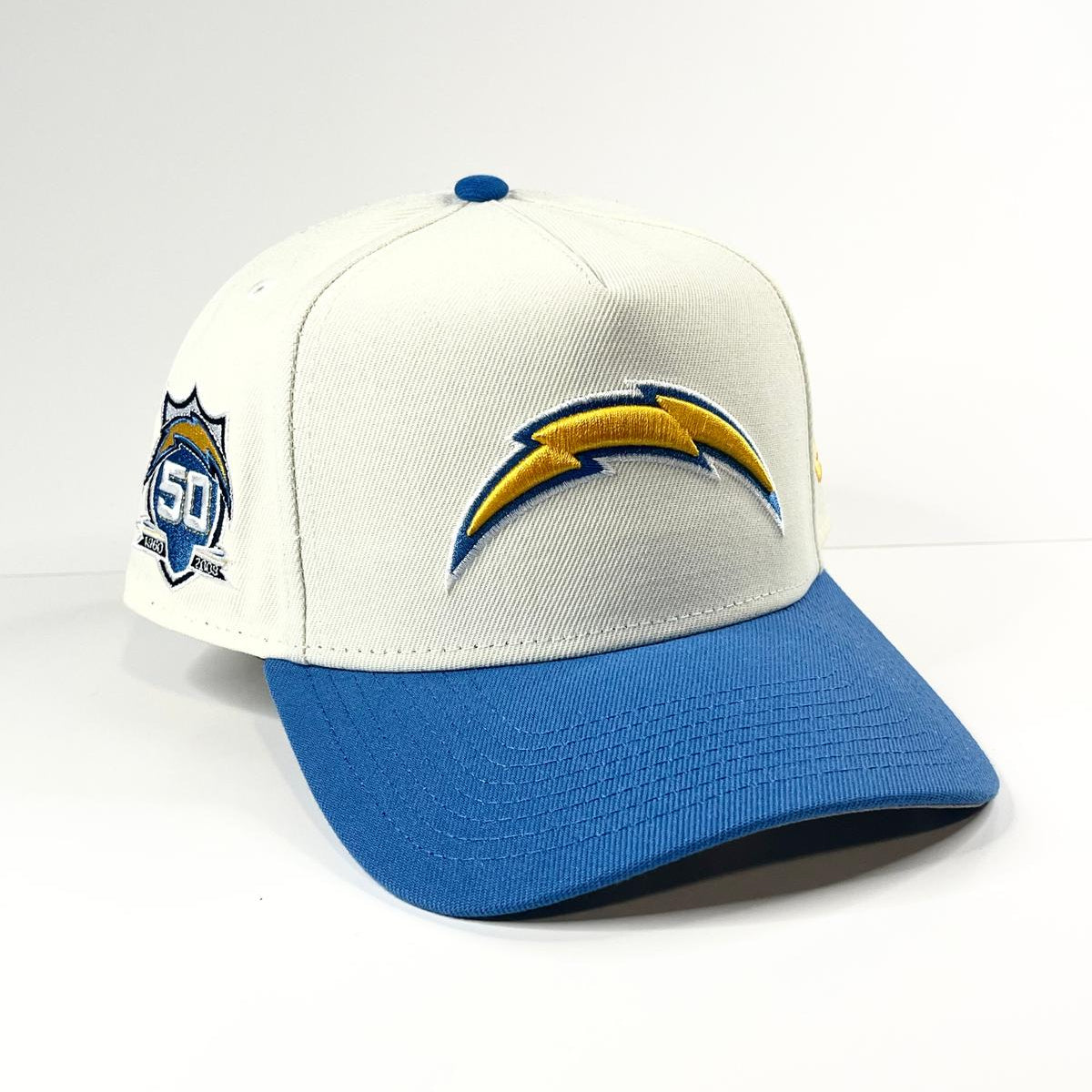 9FORTY A-Frame Los Angeles Chargers "50th Season Anniversary" Snapback