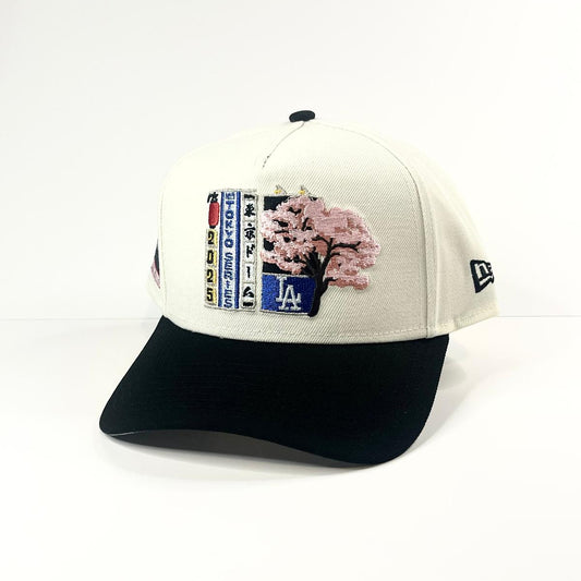9FORTY A-Frame Los Angeles Dodgers "2025 Tokyo Series" Chrome Snapback