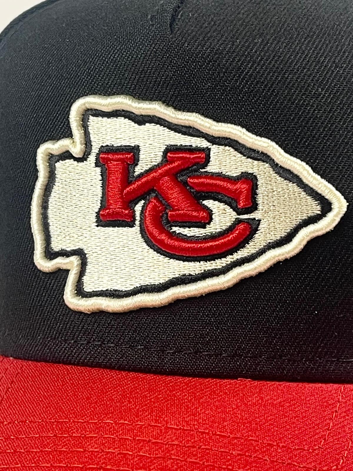 9FORTY A-Frame Kansas City Chiefs "60 Seasons" Two-Tone Snapback