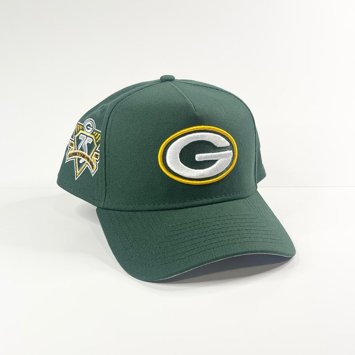 9FORTY A-Frame Green Bay Packers "75 Seasons Anniversary" Snapback