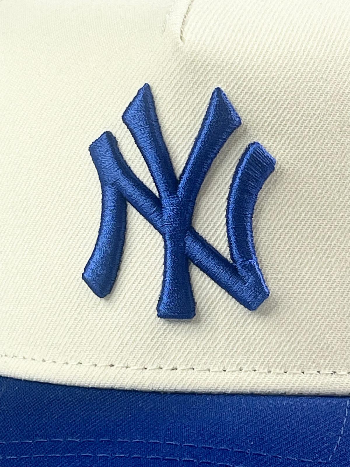9FORTY A-Frame New York Yankees "1950 World Series" Chrome/Blue Snapback