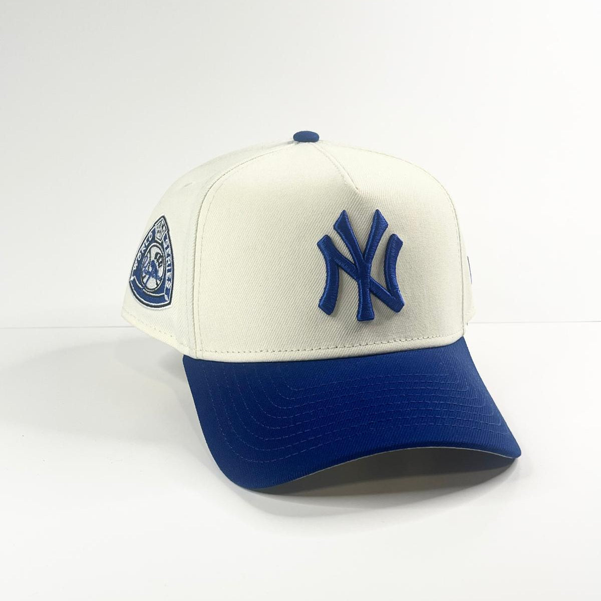 9FORTY A-Frame New York Yankees "1950 World Series" Chrome/Blue Snapback