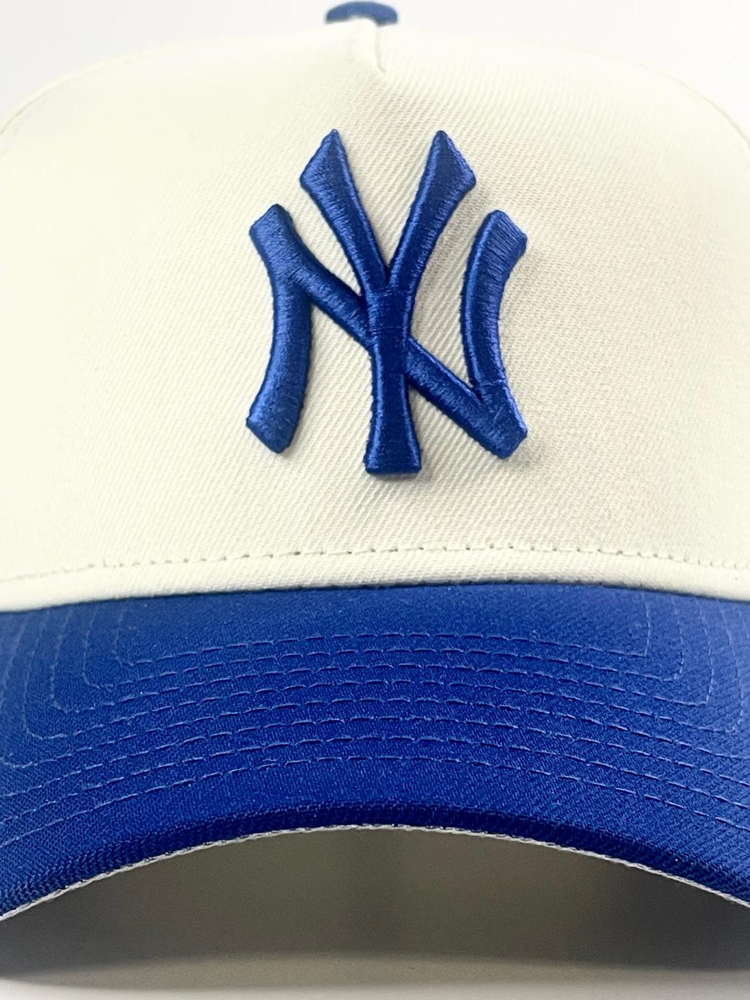 9FORTY A-Frame New York Yankees "1950 World Series" Chrome/Blue Snapback