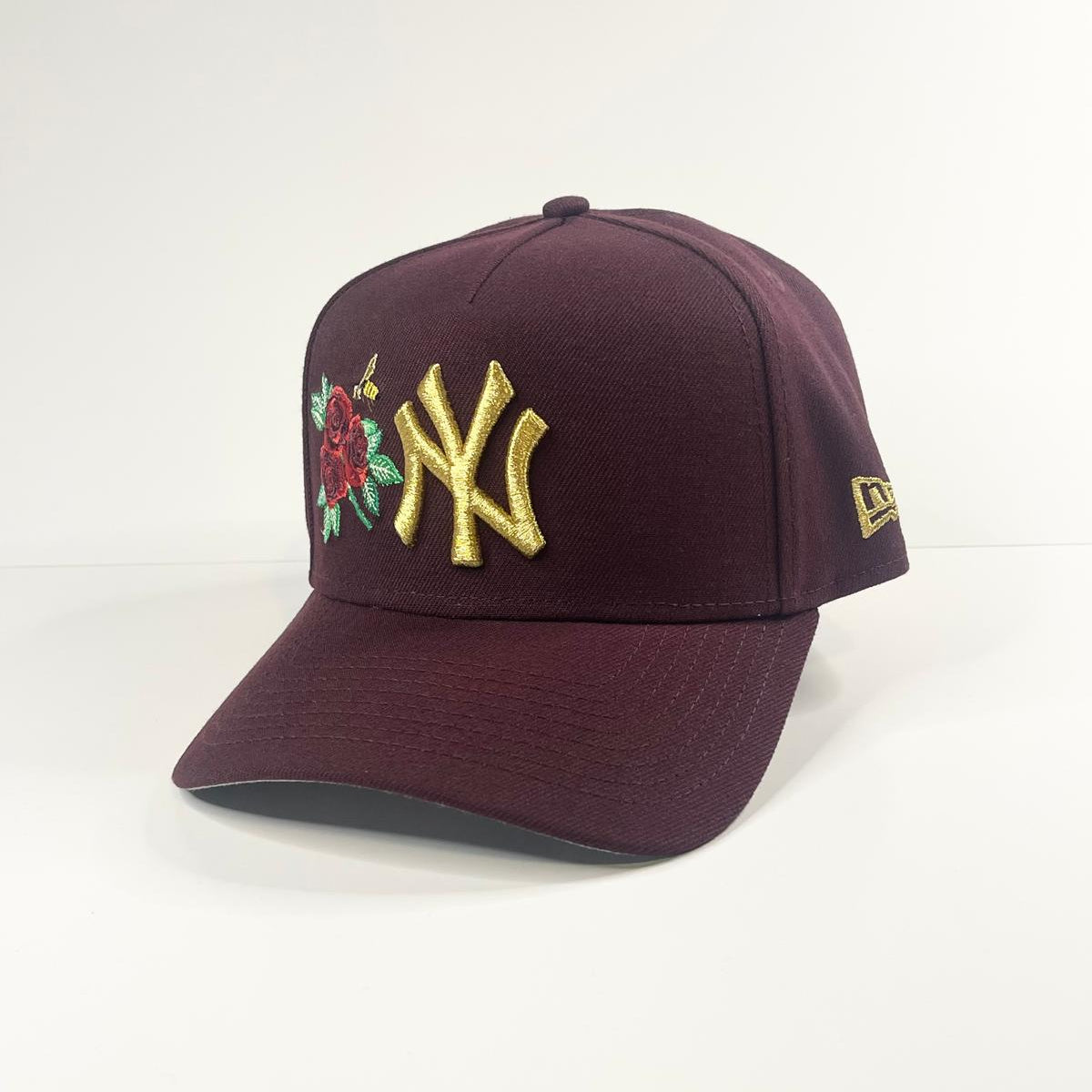 9FORTY A-Frame New York Yankees "1996 World Series" HoneyBee Rose Snapback