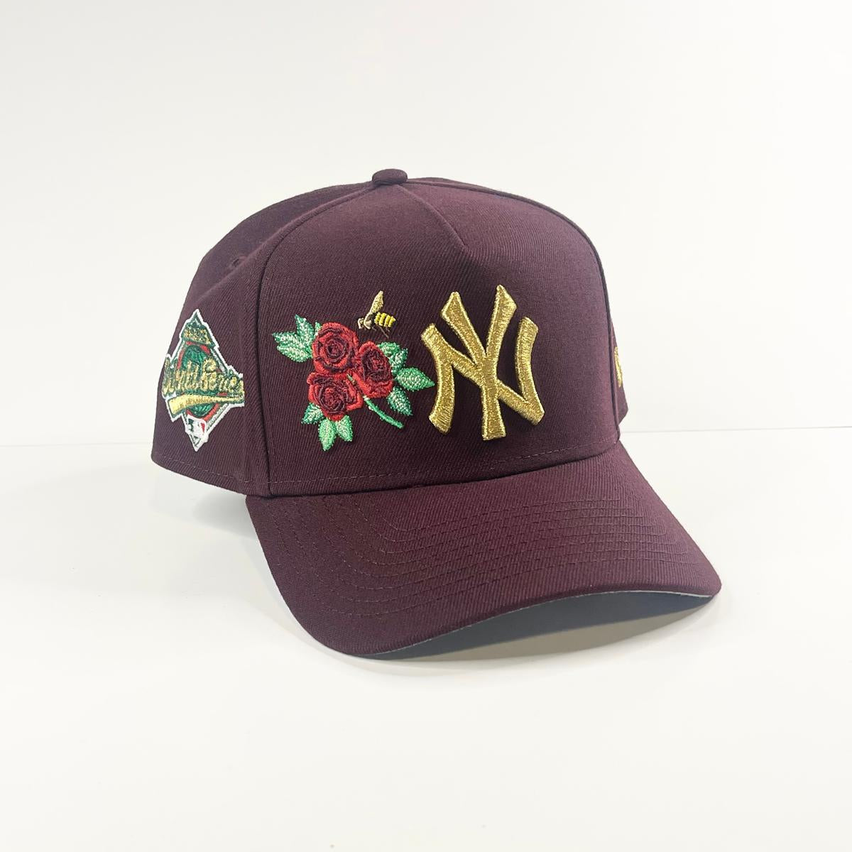 9FORTY A-Frame New York Yankees "1996 World Series" HoneyBee Rose Snapback
