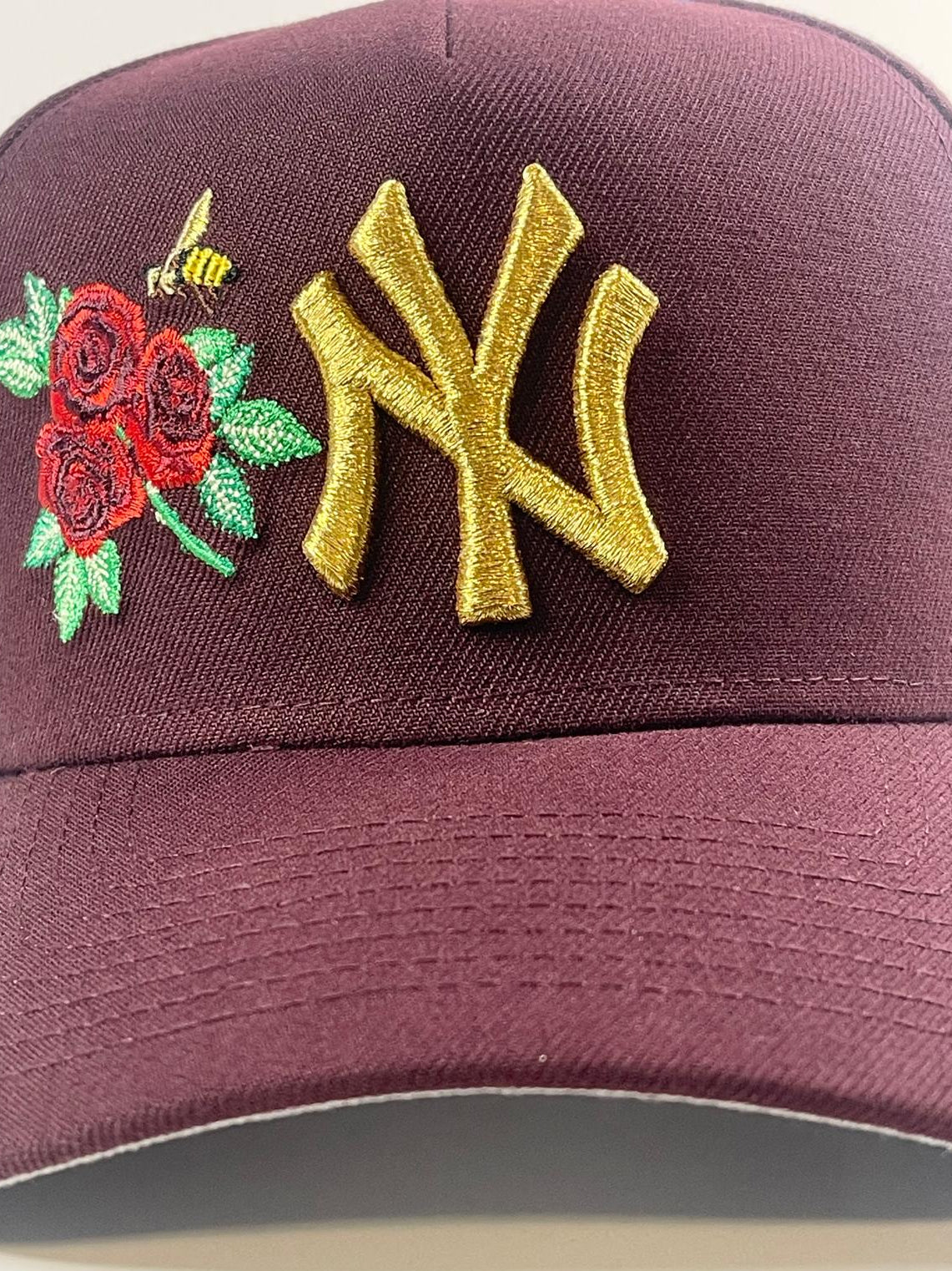 9FORTY A-Frame New York Yankees "1996 World Series" HoneyBee Rose Snapback