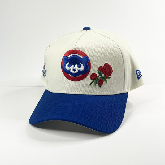 9FORTY A-Frame Chicago Cubs "1990 All-Star Game" Chrome Rose Snapback
