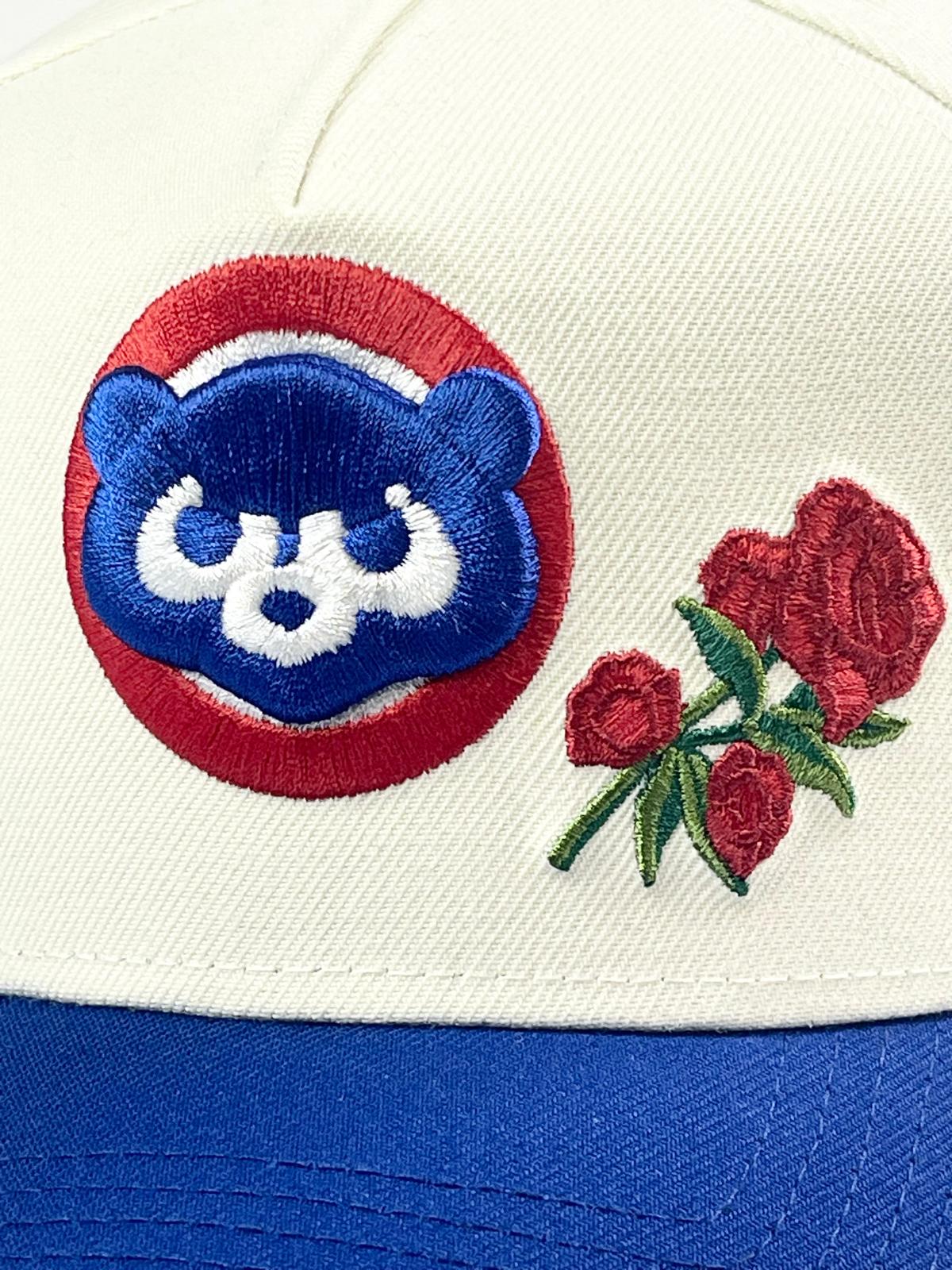 9FORTY A-Frame Chicago Cubs "1990 All-Star Game" Chrome Rose Snapback