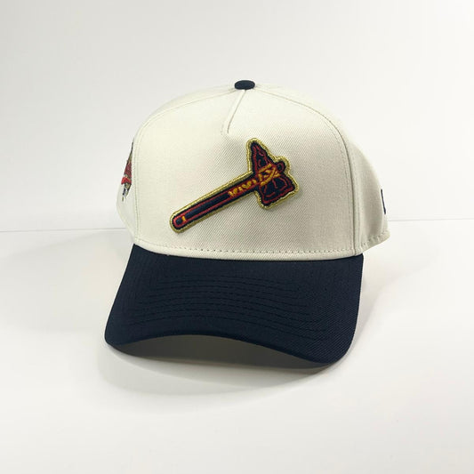 9FORTY A-Frame Atlanta Braves "1995 World Series" Tomahawk Snapback