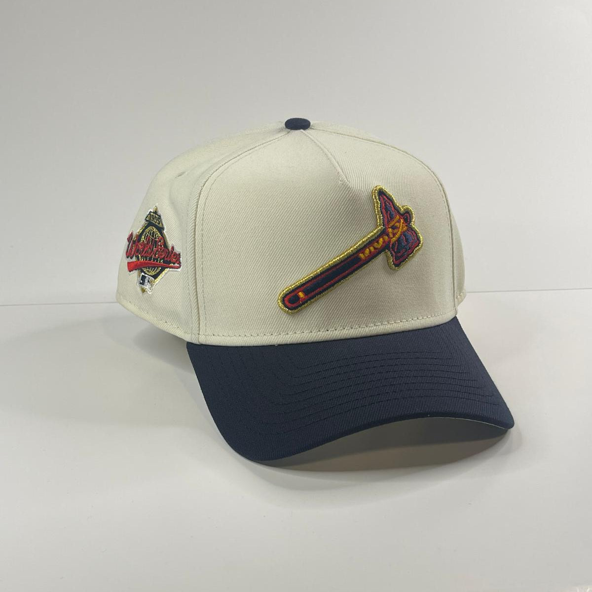 9FORTY A-Frame Atlanta Braves "1995 World Series" Tomahawk Snapback