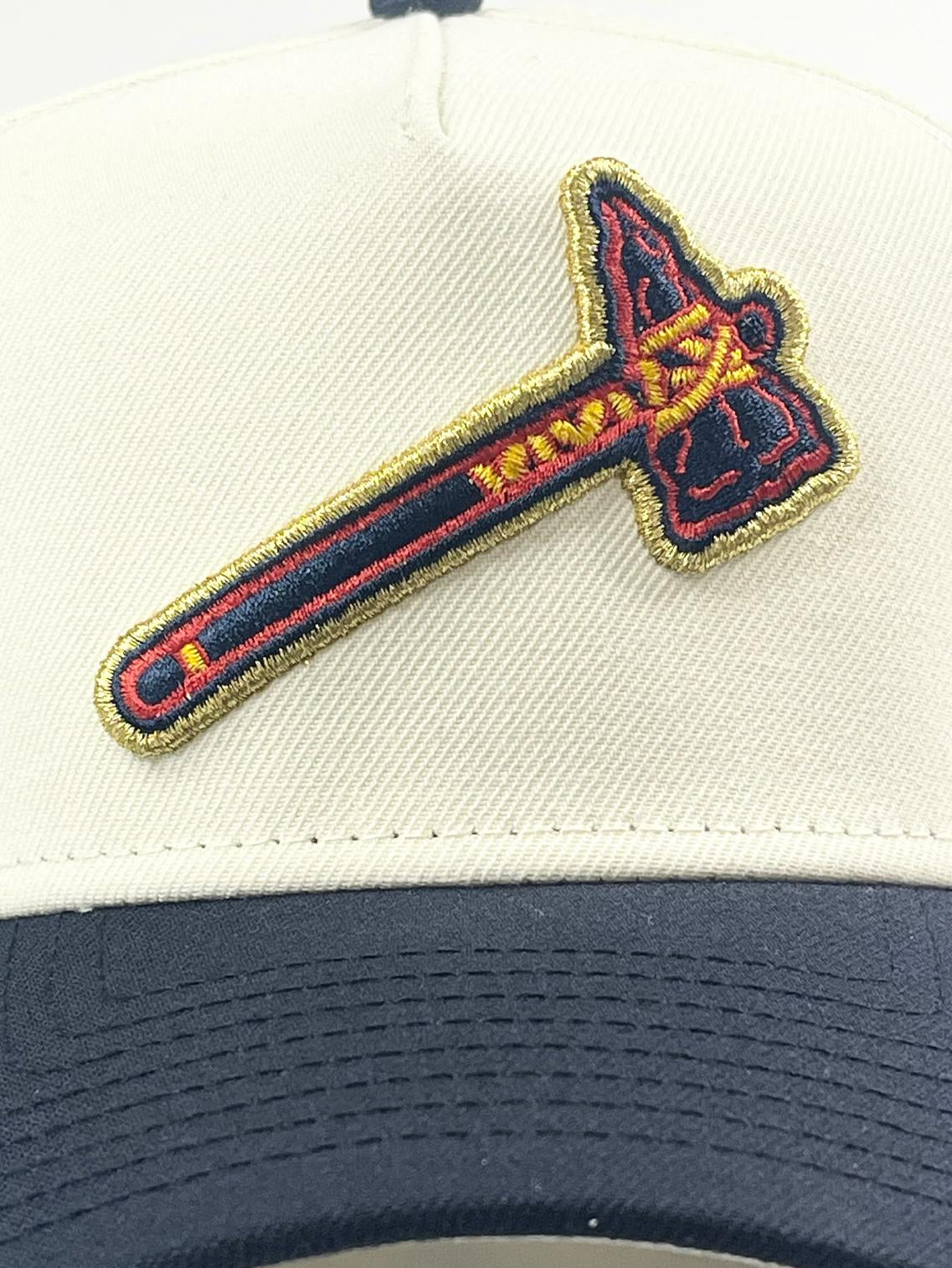 9FORTY A-Frame Atlanta Braves "1995 World Series" Tomahawk Snapback