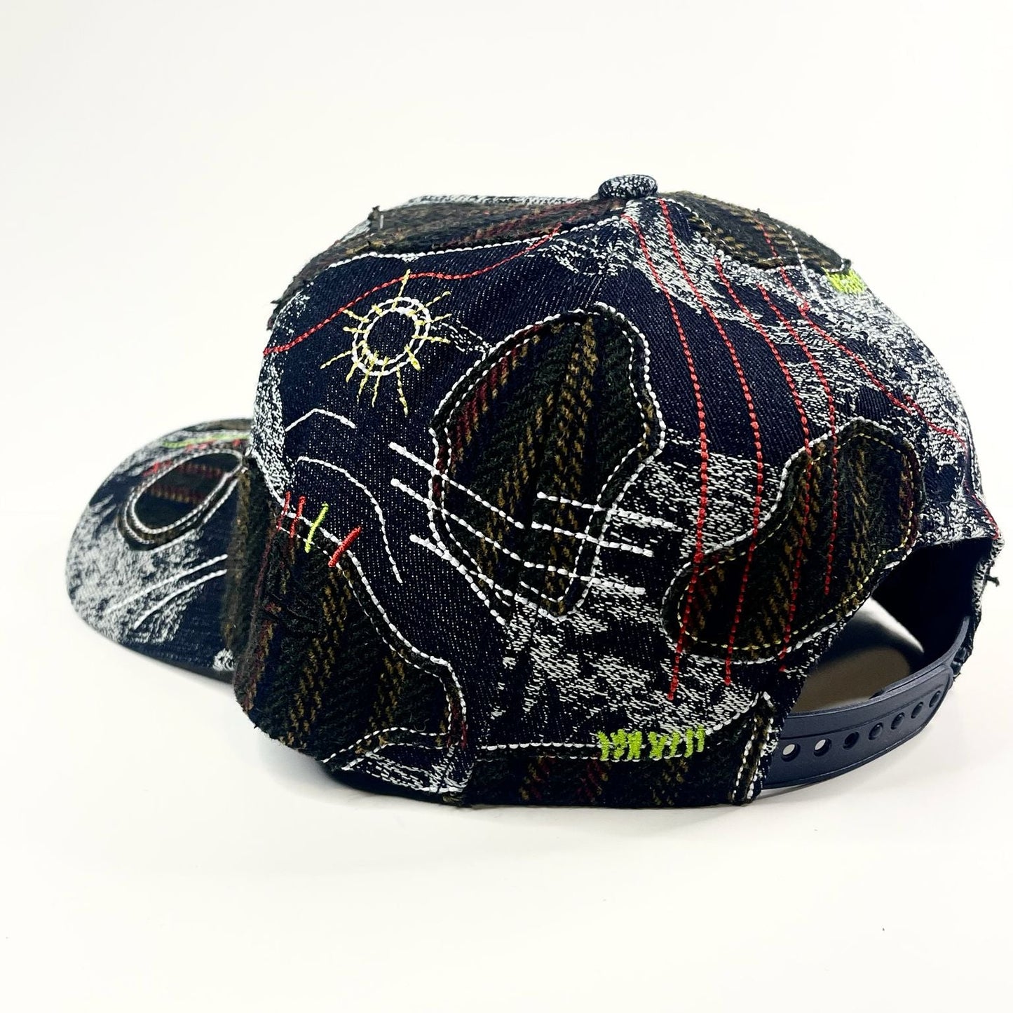 9FORTY A-Frame Los Angeles Dodgers "Running Stitch" Snapback