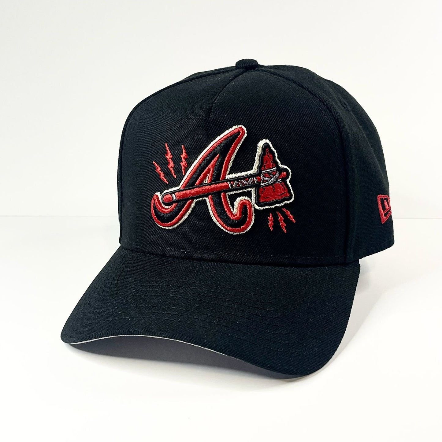 9FORTY A-Frame Atlanta Braves "1995 World Series" Red Electric Snapback