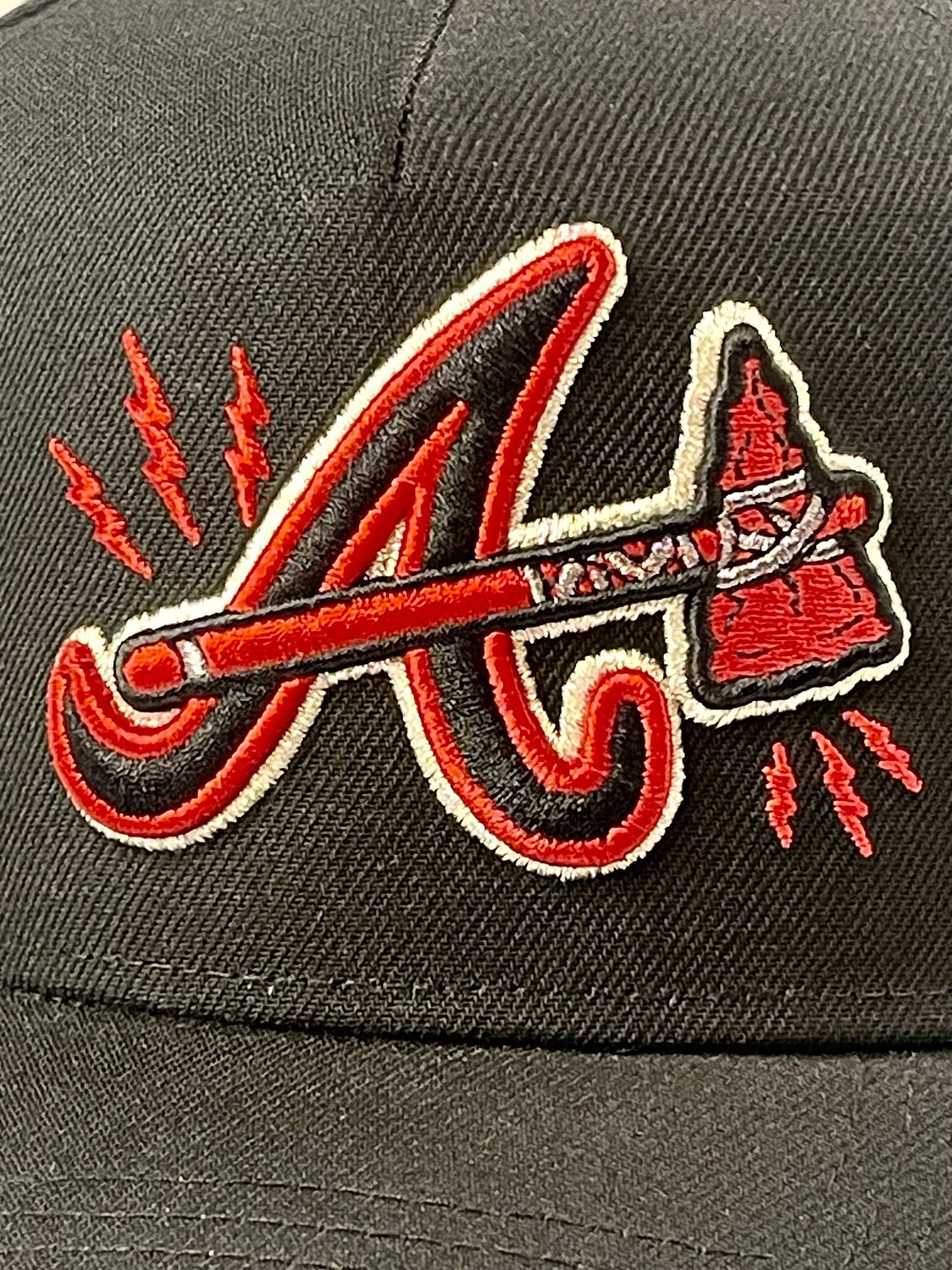 9FORTY A-Frame Atlanta Braves "1995 World Series" Red Electric Snapback