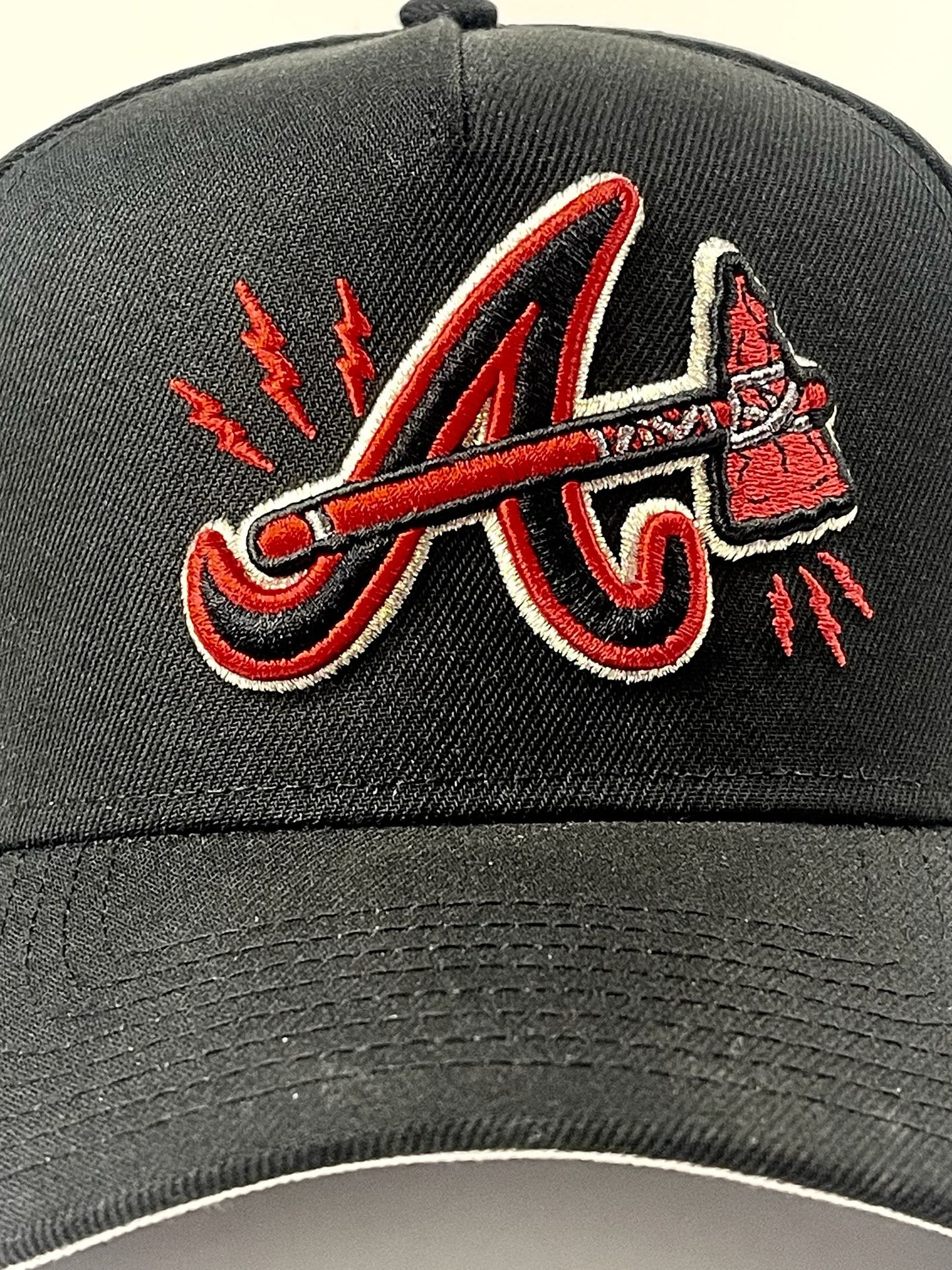 9FORTY A-Frame Atlanta Braves "1995 World Series" Red Electric Snapback