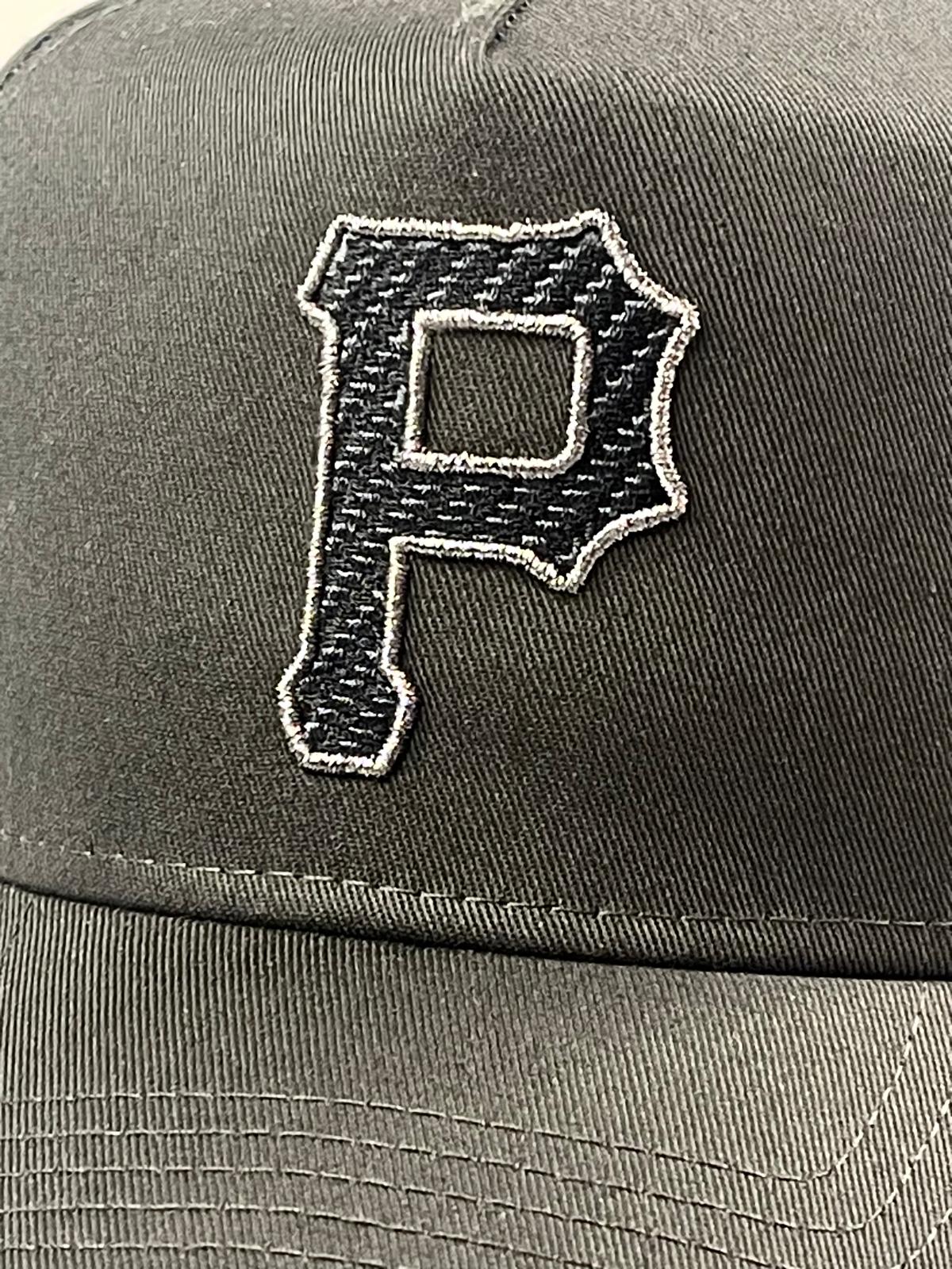 9FORTY A-Frame Pittsburgh Pirates 'Carbon Weave' Snapback