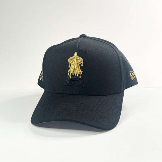 9FORTY A-Frame Anaheim Angels "60th Anniversary" Gold Drip Snapback