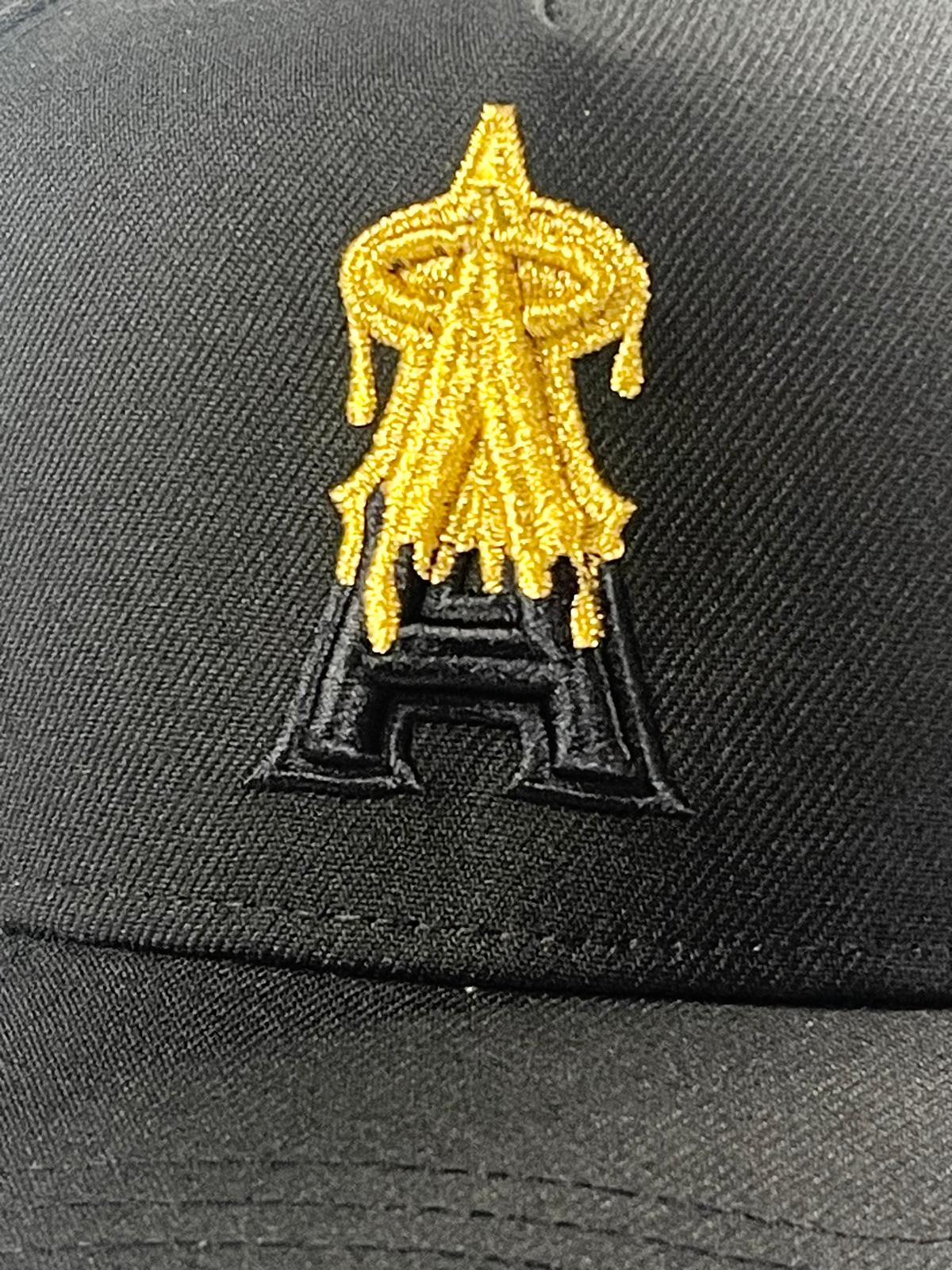9FORTY A-Frame Anaheim Angels "60th Anniversary" Gold Drip Snapback
