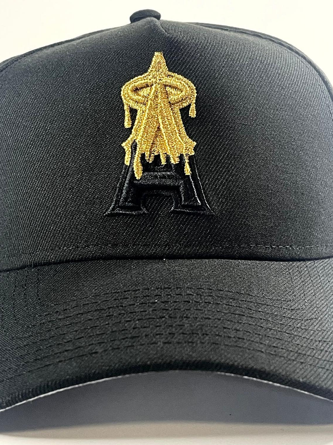 9FORTY A-Frame Anaheim Angels "60th Anniversary" Gold Drip Snapback