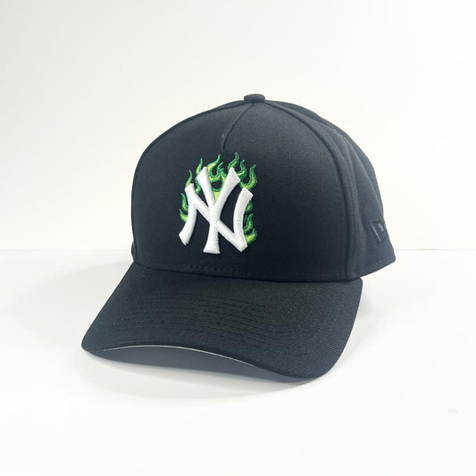 9FORTY A-Frame New York Yankees "1996 World Series" Green Flame Snapback