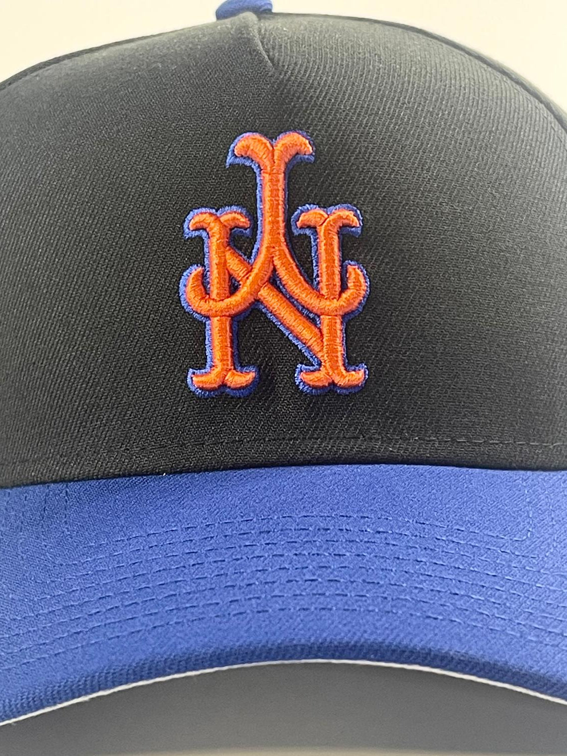 9FORTY A-Frame New York Mets '25th Anniversary' Upside Down Logo Snapback