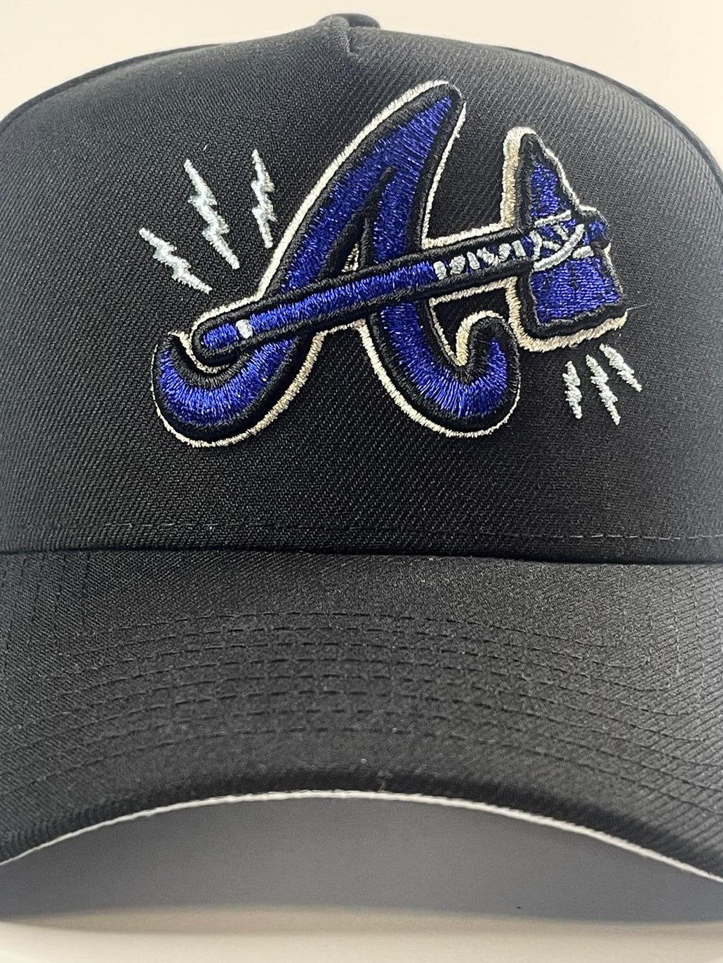 9FORTY A-Frame Atlanta Braves '1995 World series' Blue Electric Snapback
