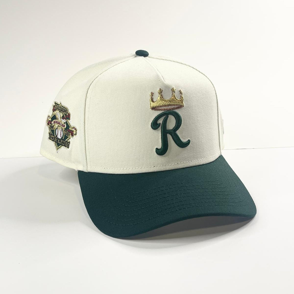 9FORTY A-Frame Kansas City Royals "100th Season" Side Patch Snapback