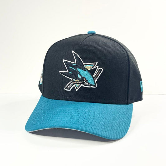 9FORTY A-Frame San Jose Sharks "25th Anniversary" Patch Snapback