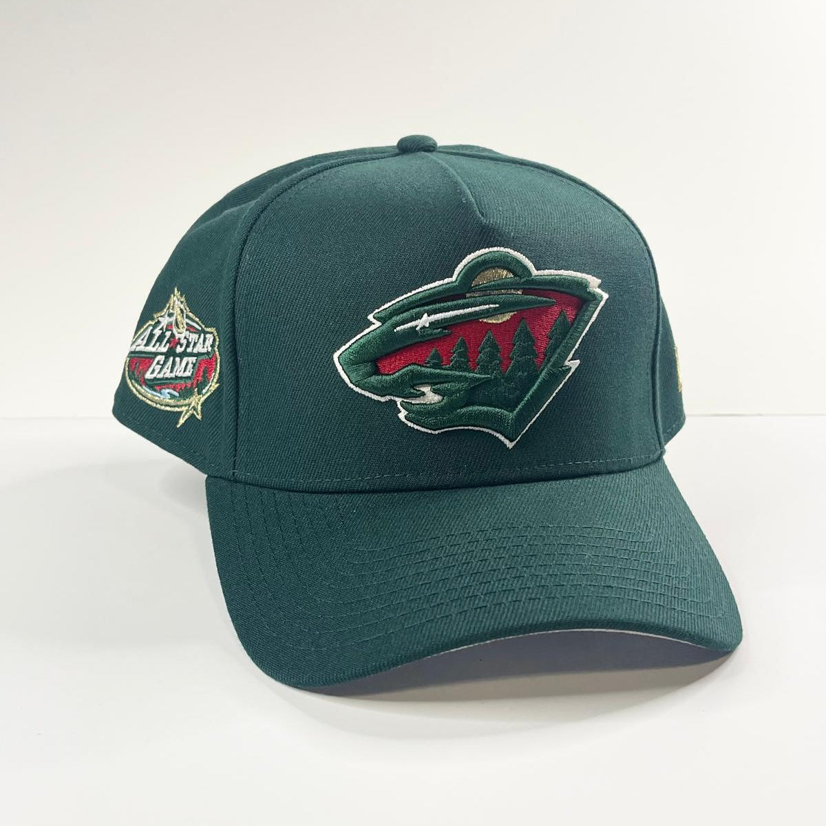 9FORTY A-Frame Minnesota Wild "2004 All Star Game" Dark Green Snapback