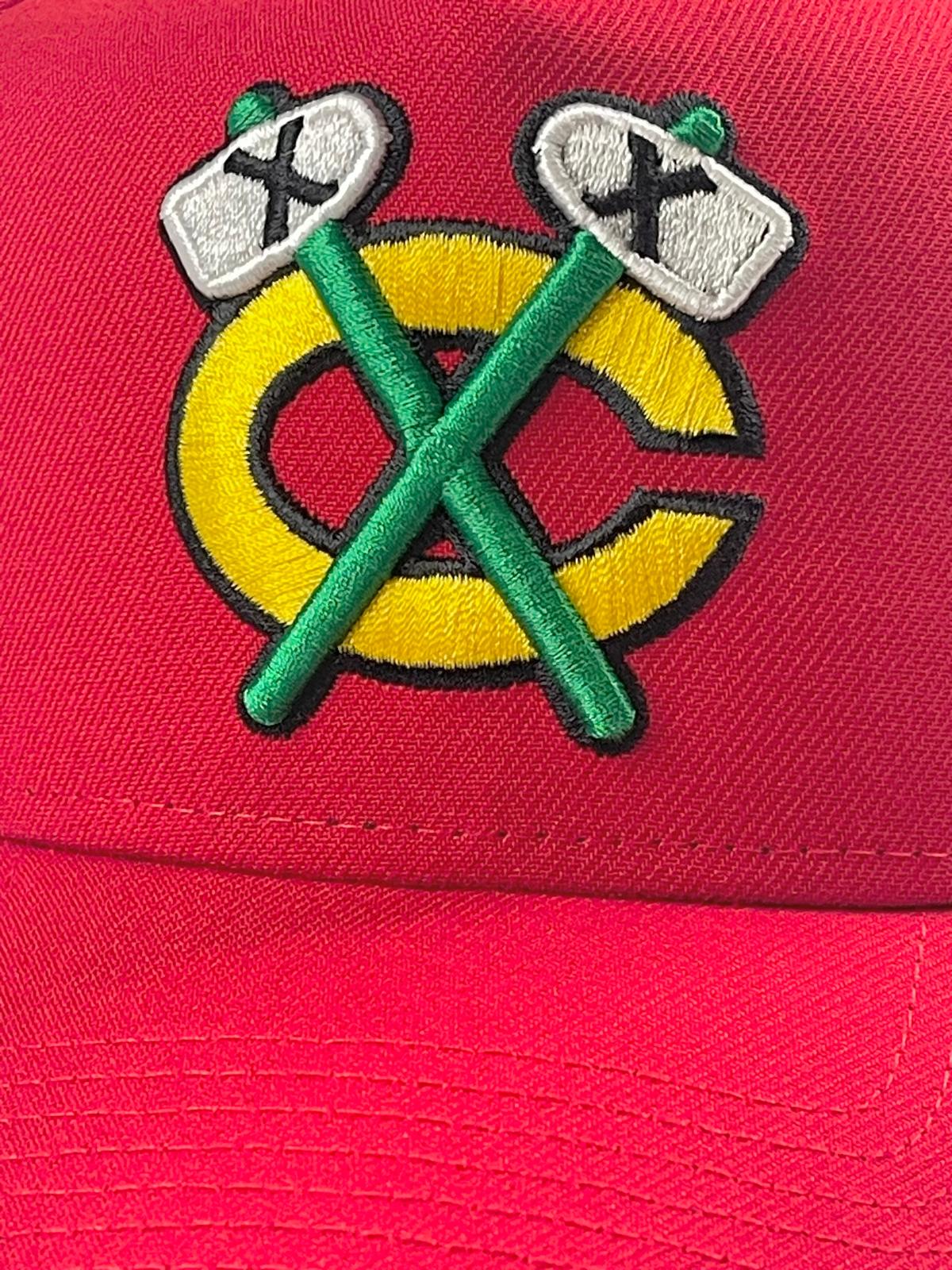9Forty A-Frame Chicago Blackhawks "2013 Stanley Cup Champions" Red Patch Snapback