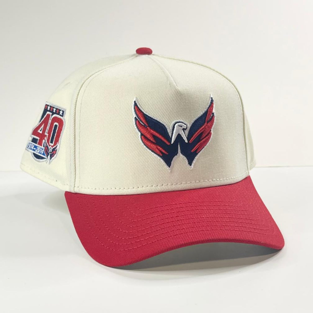 9FORTY A-Frame Washington Capitals "40th Anniversary" Patch Snapback