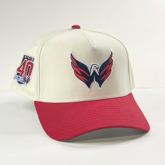 9FORTY A-Frame Washington Capitals "40th Anniversary" Patch Snapback