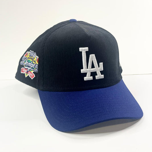 9FORTY A-Frame Los Angeles Dodgers "100th Season" Patch Snapback