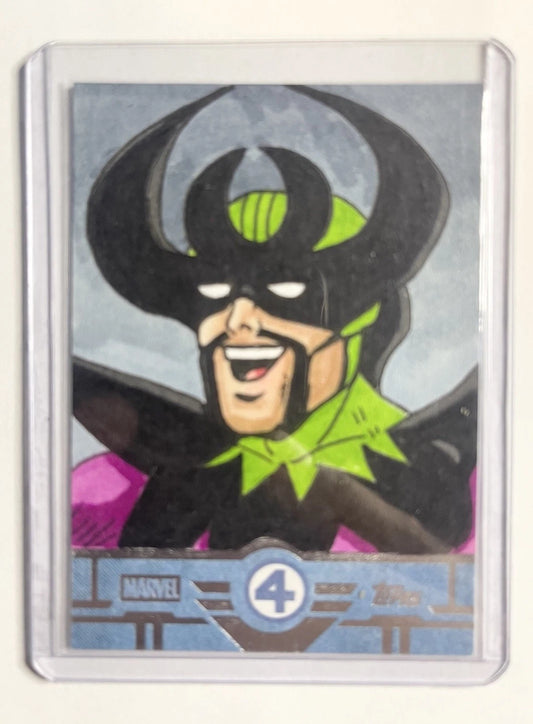 2026 Topps Finest Fantastic Four Diablo 1/1 Sketch Card ジェイソン (Jason) Auto