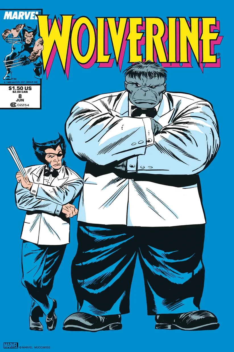 Wolverine #8 X-men by John Buscema BNG Exclusive Screen Print 24x36